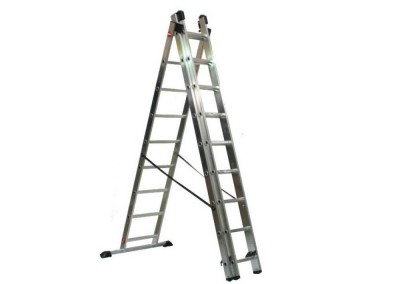 Escalera Tijera aluminio Telescopica 7309