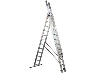 Escalera Tijera aluminio Telescopica 7312
