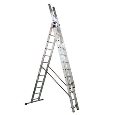 Escalera Tijera aluminio Telescopica 7312