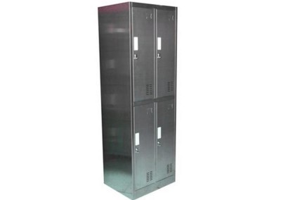 Lockers inoxidable 2 cuerpos dobles