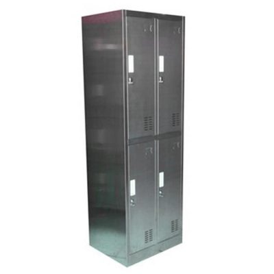 Lockers inoxidable 2 cuerpos dobles